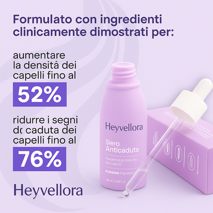 SIERO NATURALE PER LA CRESCITA DEI CAPELLI