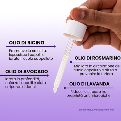 SIERO NATURALE PER LA CRESCITA DEI CAPELLI