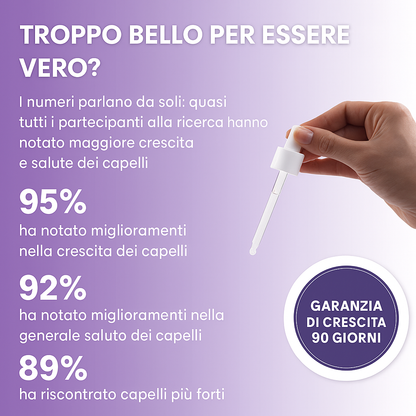SIERO NATURALE PER LA CRESCITA DEI CAPELLI
